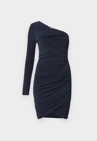 EVIE ASYMMETRIC MINI - Juhlamekko - navy blue