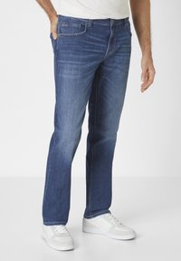 Paddock's - BEN   MIT STRETCH - Straight leg jeans - medium blue stone use moustache Thumbnail Image 1