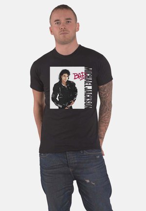 Paradiso Clothing MICHAEL JACKSON BAD - Print T-shirt - black
