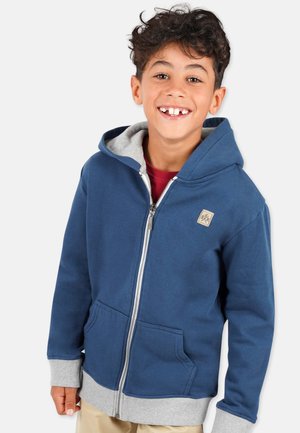 BASIC - Zip-up sweatshirt - blue