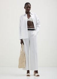 Calliope Stoffhose - bianco