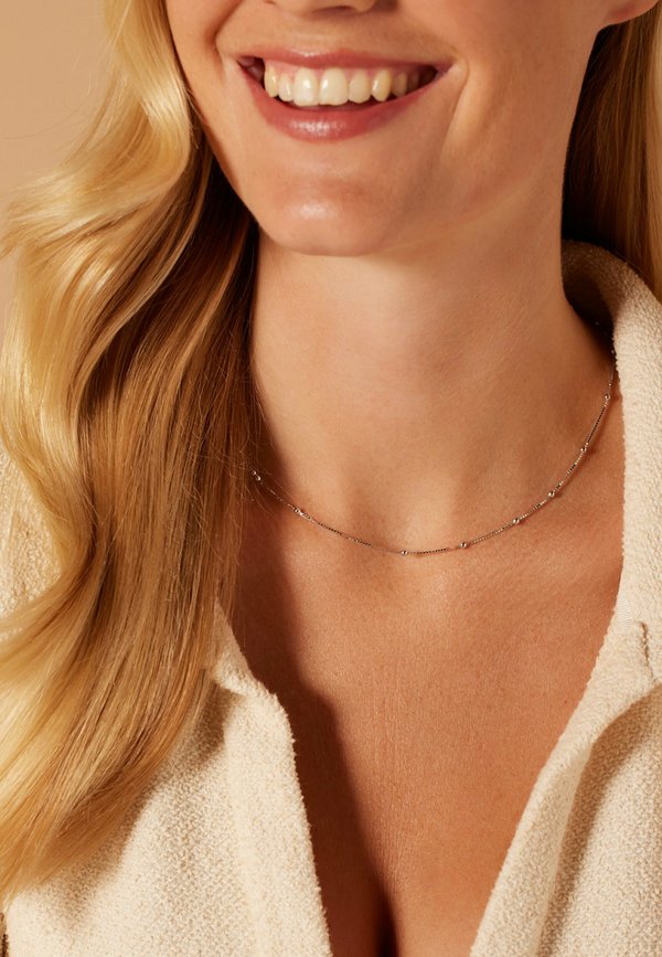 Halskette - silver no stone