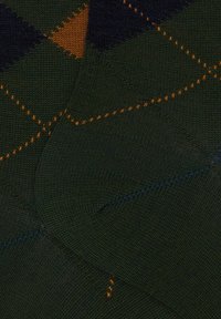 Gallo WITH INLAY MOTIF - Calzettoni - cipresso oceano
