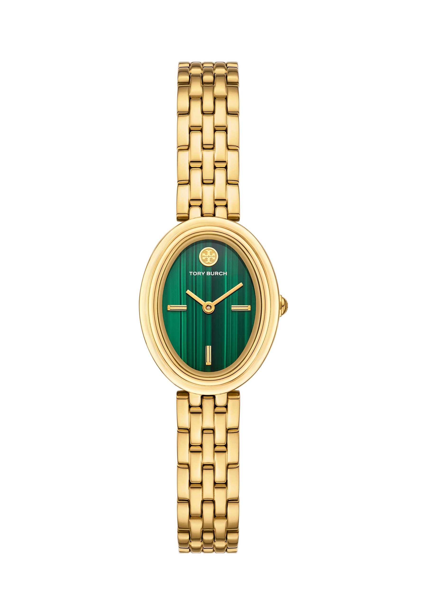 TORY BURCH ゴールド グリーン 時計 Tory Burch TORY BURCH WOMEN TRADITIONAL WATCHES THE OVAL - Watch