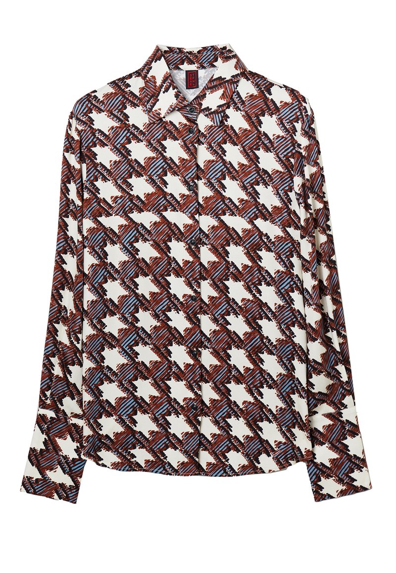 Stefanel Overhemdblouse rood Stefanel Overhemdblouse rood