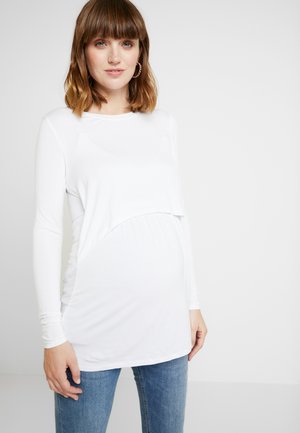 MATERNITY - Camisola de manga comprida - white