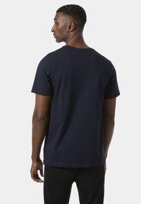 Helly Hansen CORE GRAPHIC - Camiseta estampada - navy