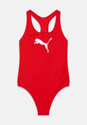 SWIM GIRLS RACERBACK SWIMSUIT - Kopalke - red