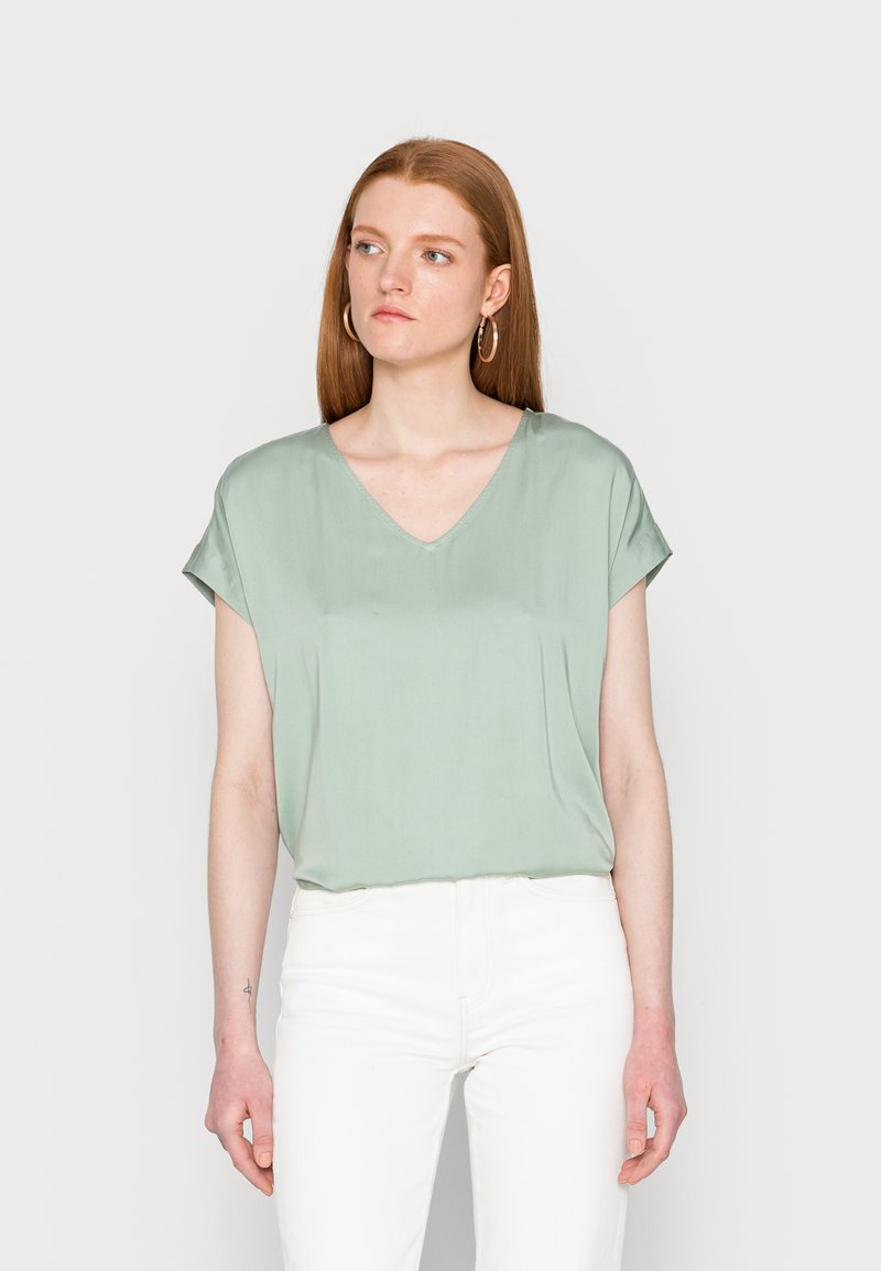 mine to five TOM TAILOR BLOUSE EASY SHAPE Bluse gleam jade green