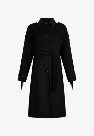 LIU JO WITH FRINGES - Kišni ogrtač - black