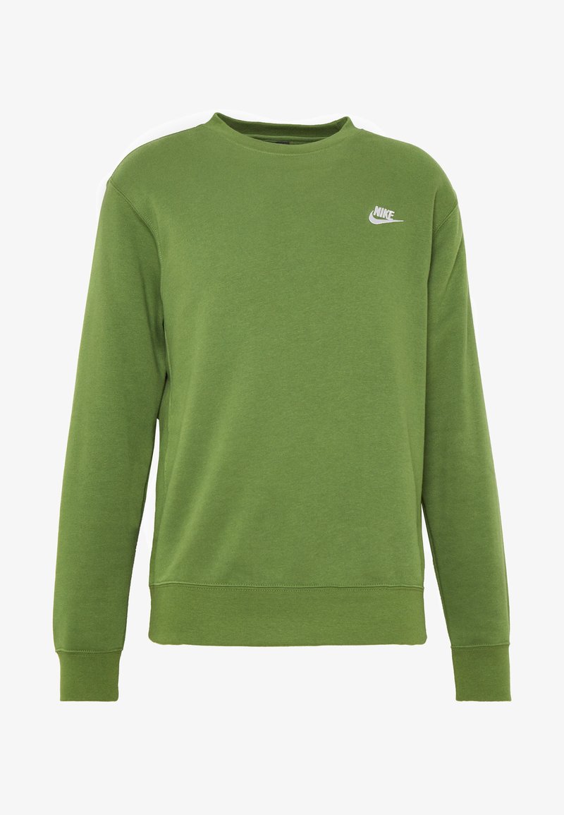 Nike Sportswear Club Sweatshirt Treeline White Dunkelgrun Zalando De