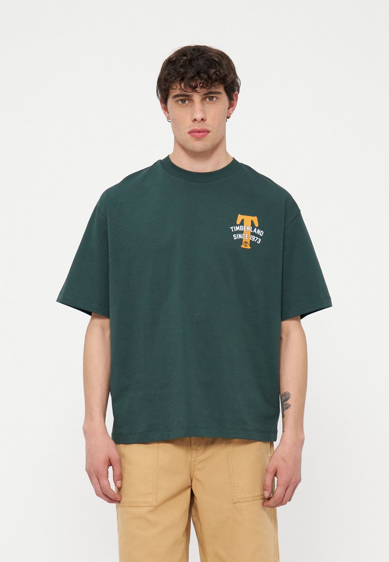 Timberland T-shirt print groen