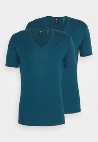 G-STAR BASE 2 PACK - T-shirt básica - midnight blue