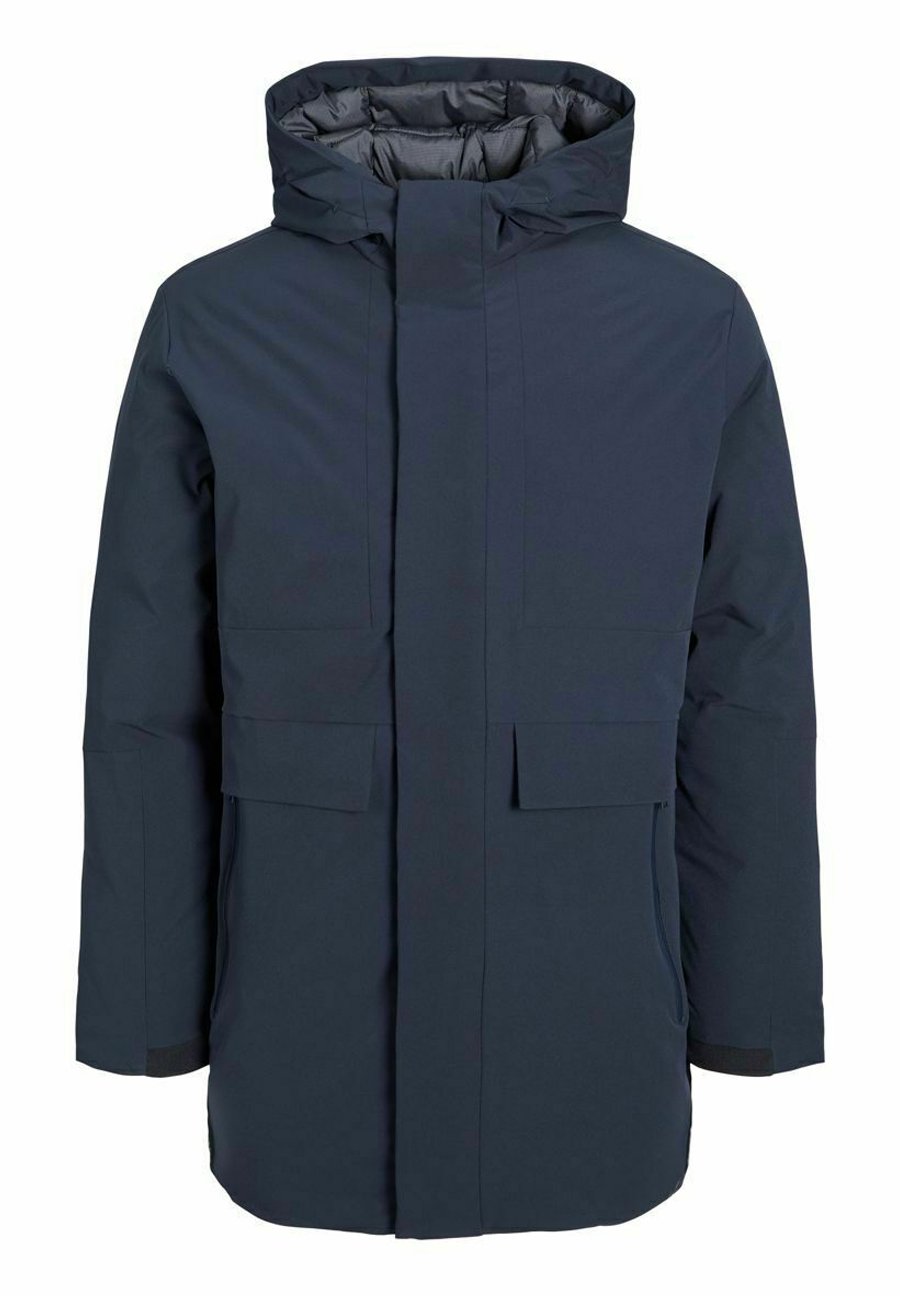 JACK & JONES Herren Wintermantel Mit Herausnehmbarer Innenjacke – Eleganter Wollmantel Winddicht, Übergangsjacke Für Herren