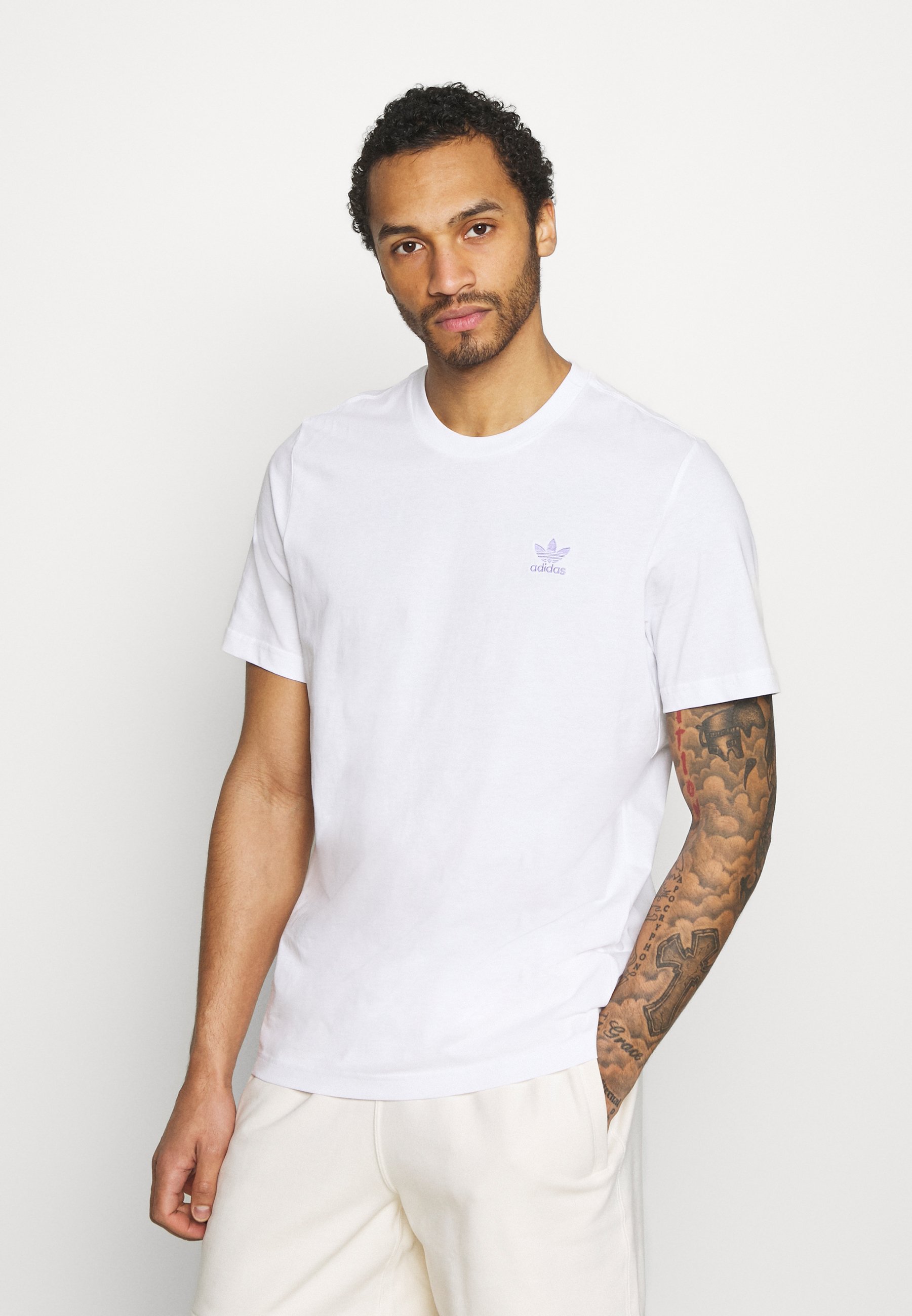 adidas tee white