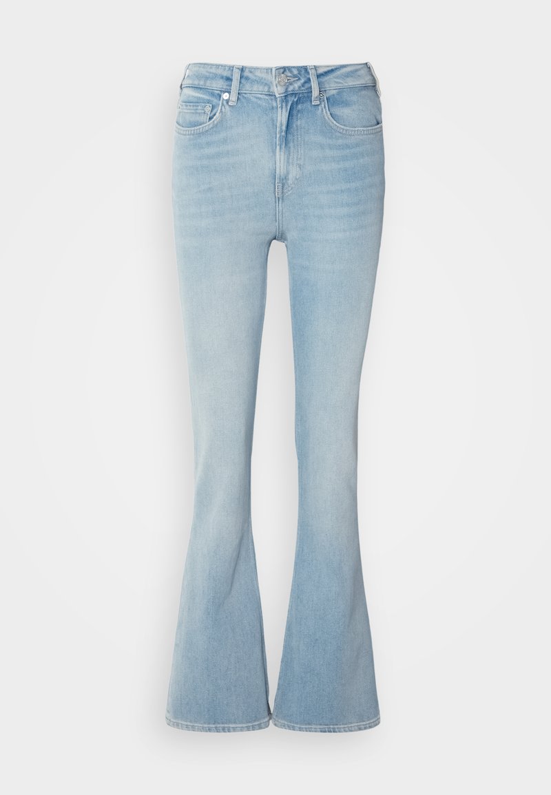 Scotch & Soda Flared Jeans lichtblauw denim