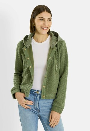 À CAPUCHE AMOVIBLE - Chaqueta fina - kaki