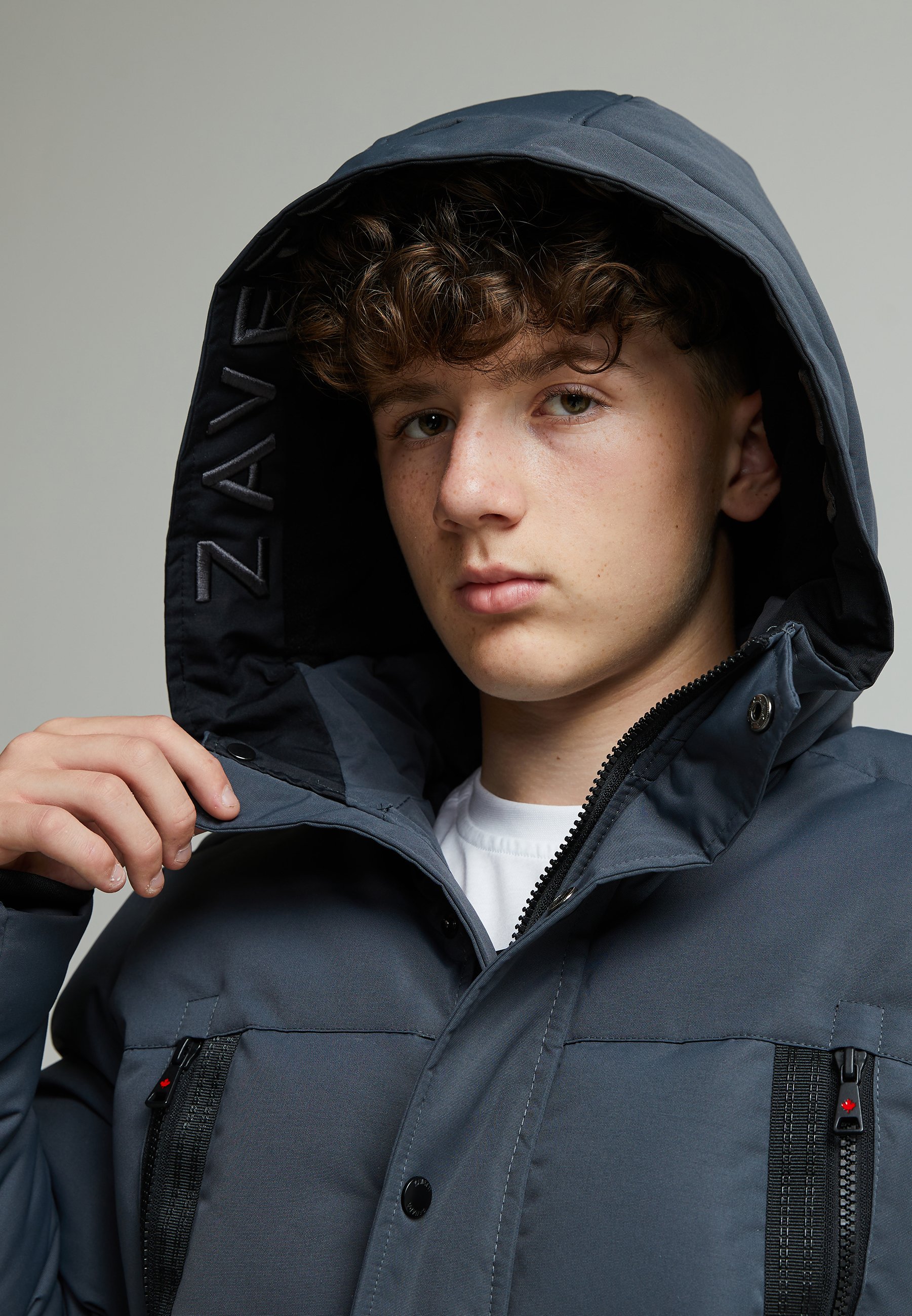 Zavetti Canada ONTARIONA PUFFER JACKET - Winter coat - asphalt