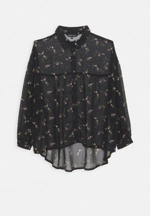 Overhemdblouse - black