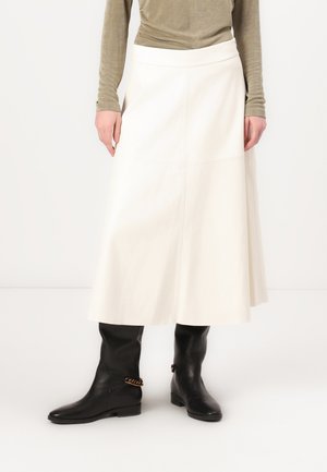 VEGANI IMMA - A-lijn rok - snow white