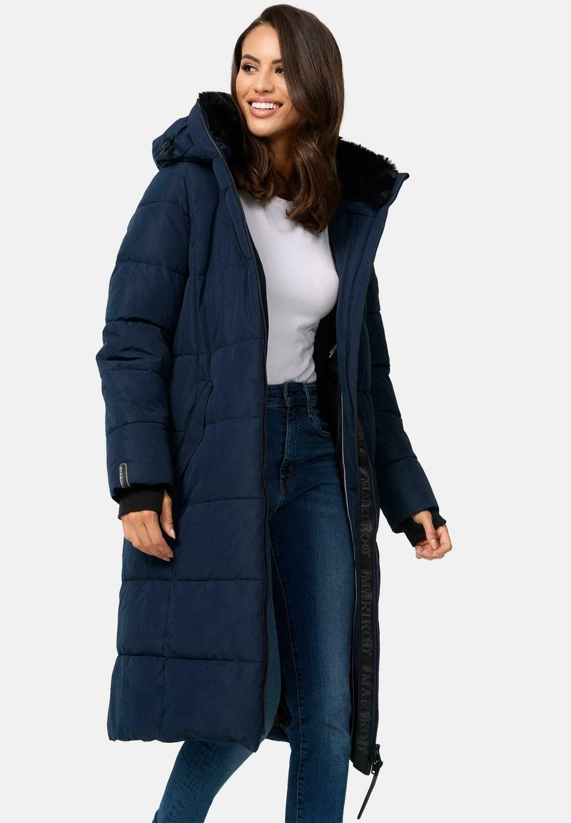 Marikoo ZURARAA XVI - Wintermantel - dark blue/dunkelblau - Zalando.ch