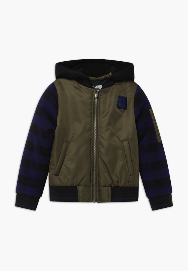 HYBRID CAMO HOODED - Veste d'hiver - bronze