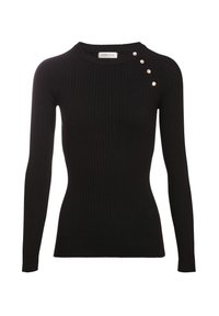 MIT KNÖPFEN - Maglione - noir