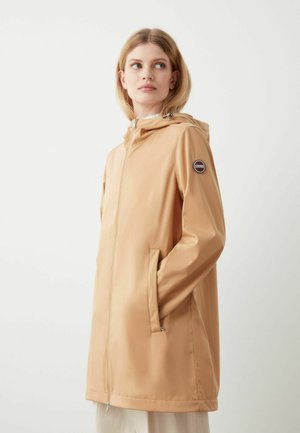 Regenjacke / wasserabweisende Jacke - camel