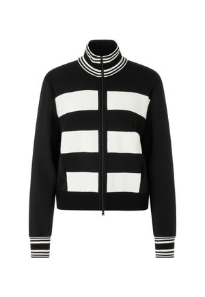 Marc Cain Strickjacke - white and black
