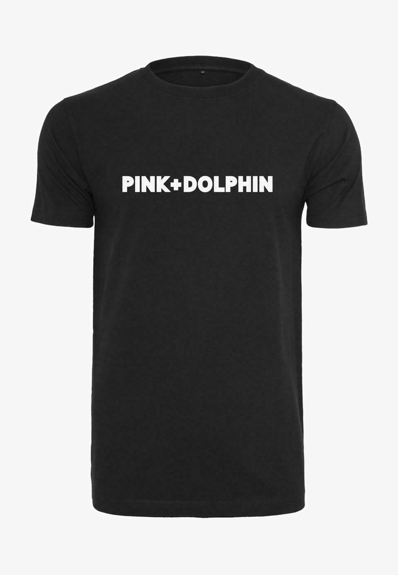 Mister Tee PINK DOLPHIN - T-shirt z nadrukiem