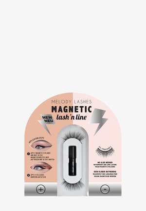 Melody Lashes STAY MAG - False eyelashes - black