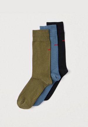 3 PACK - Ponožky - black