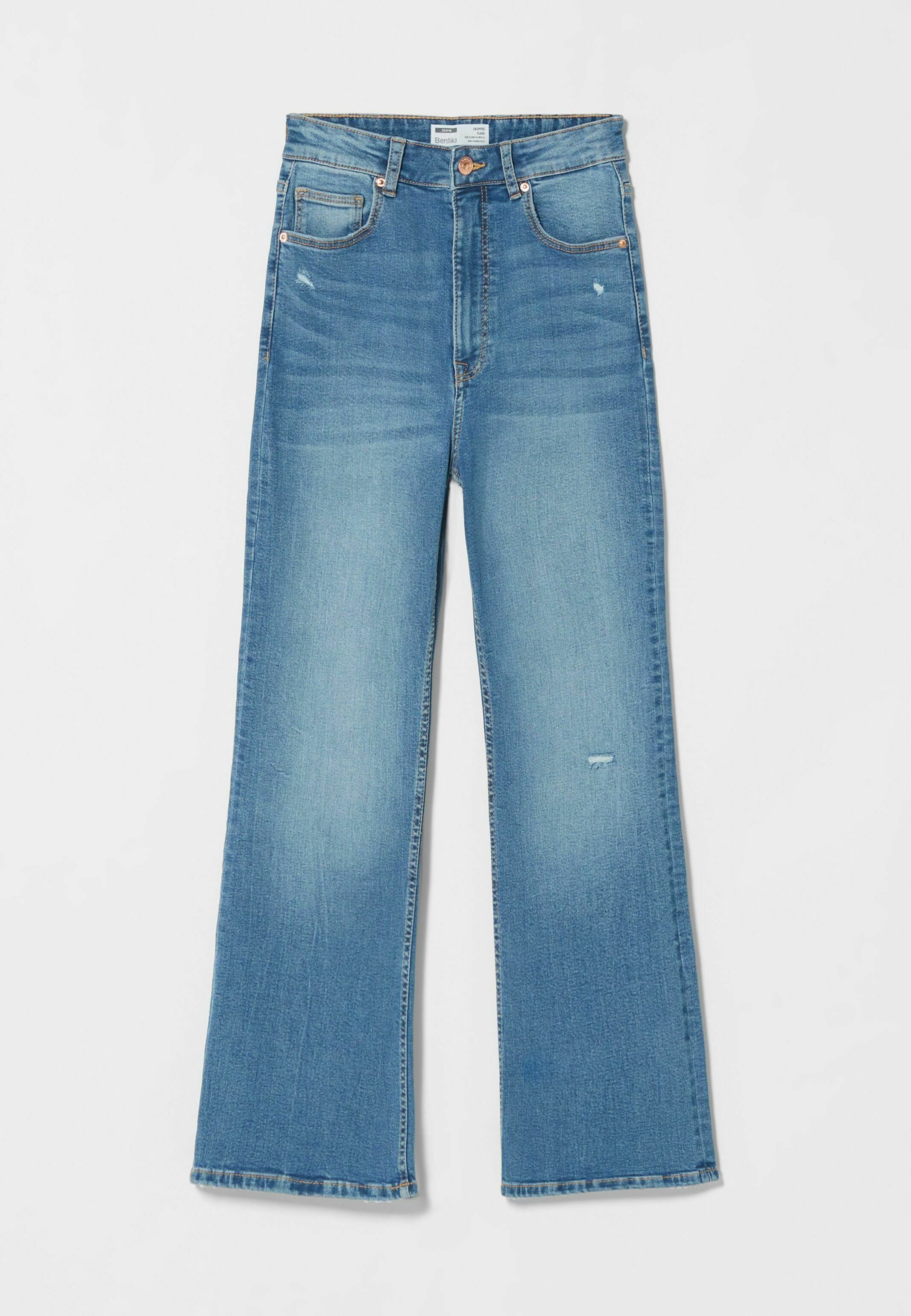 Bershka Jeans a zampa - dark blue/blu scuro - Zalando.it