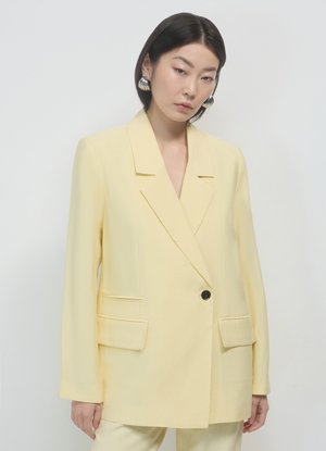 Calliope DOPPIA TASCA - Blazer - giallo