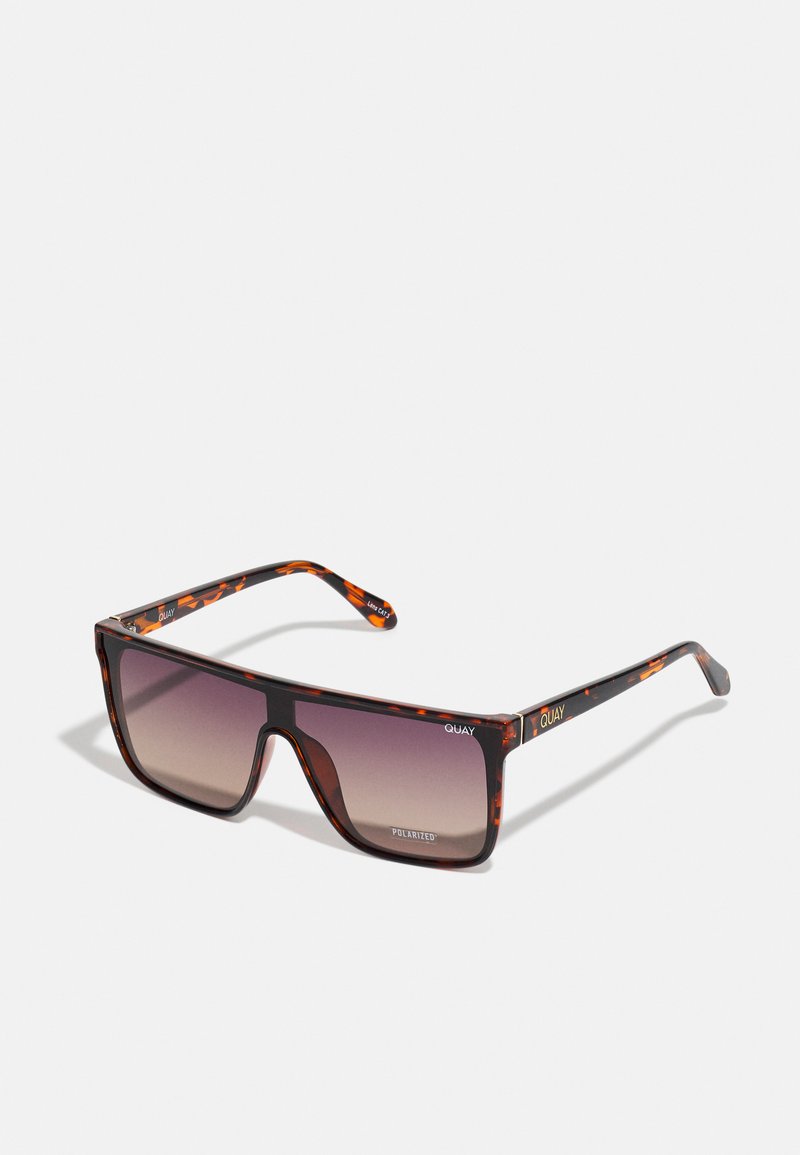 QUAY AUSTRALIA NIGHTFALL UNISEX - Slnečné okuliare - tort/brown