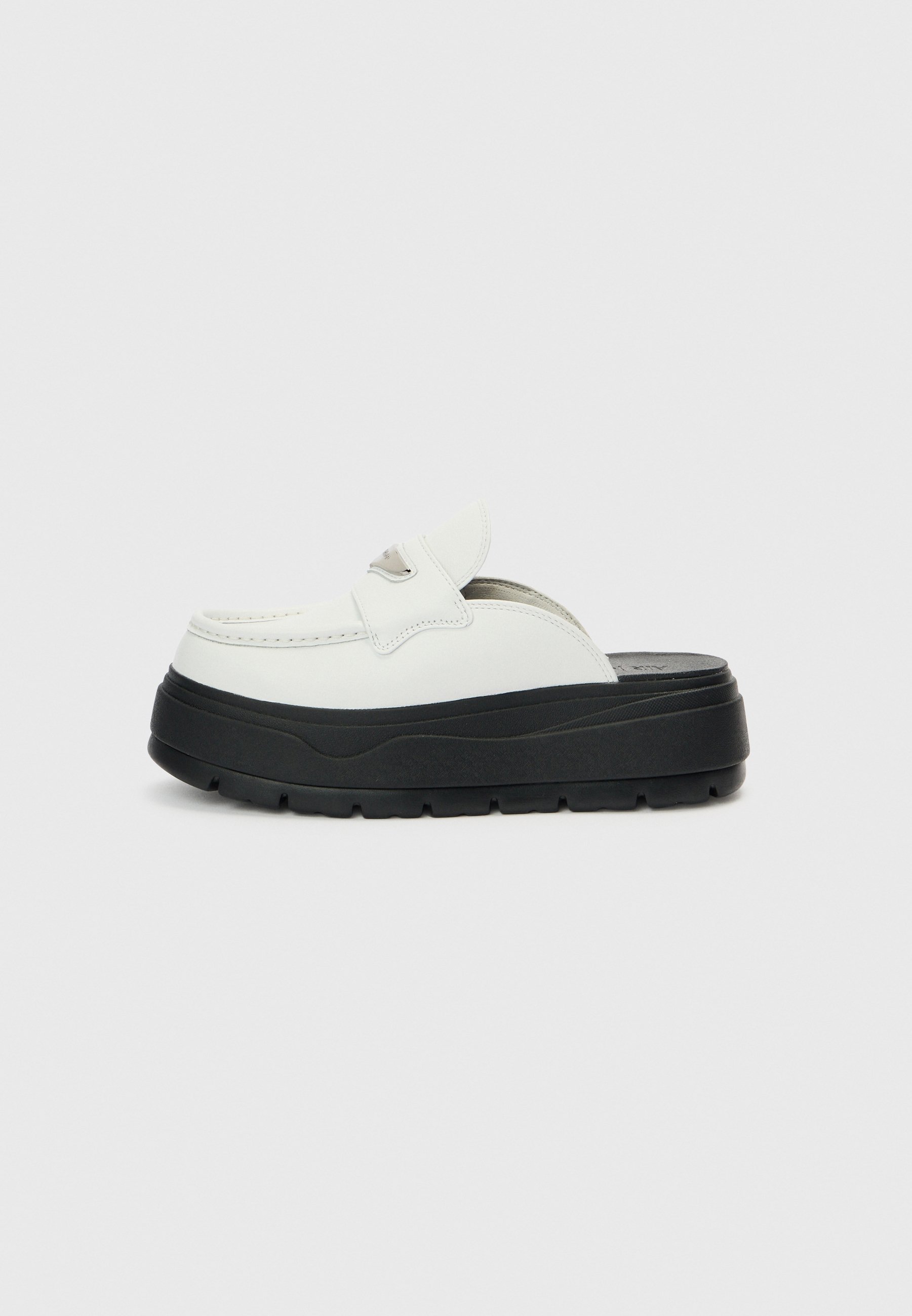 Jordan AIR JORDAN MULE - Heeled mules - black/mtlc silver/black