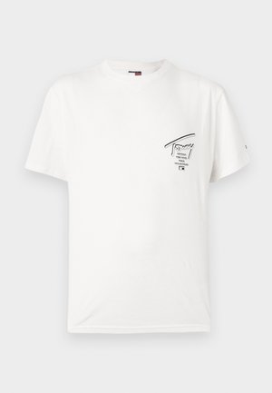 SIGN CITY TEE UNISEX - T-shirt imprimé - off white