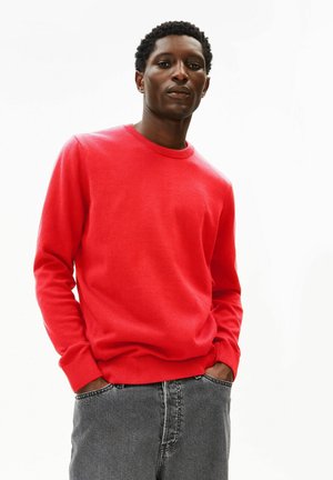 LOUKAA - Maglione - mars red