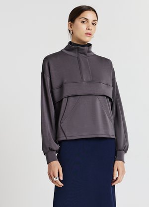 Calliope COLLO ALTO - Sweatshirt - grigio scuro