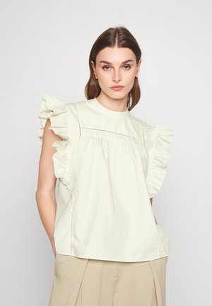 2nd Day CORA CRISPY POPLIN - Μπλούζα - silver green