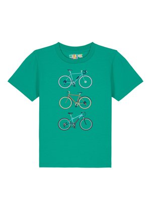 3 FAHRRÄDER - T-shirt print - go green