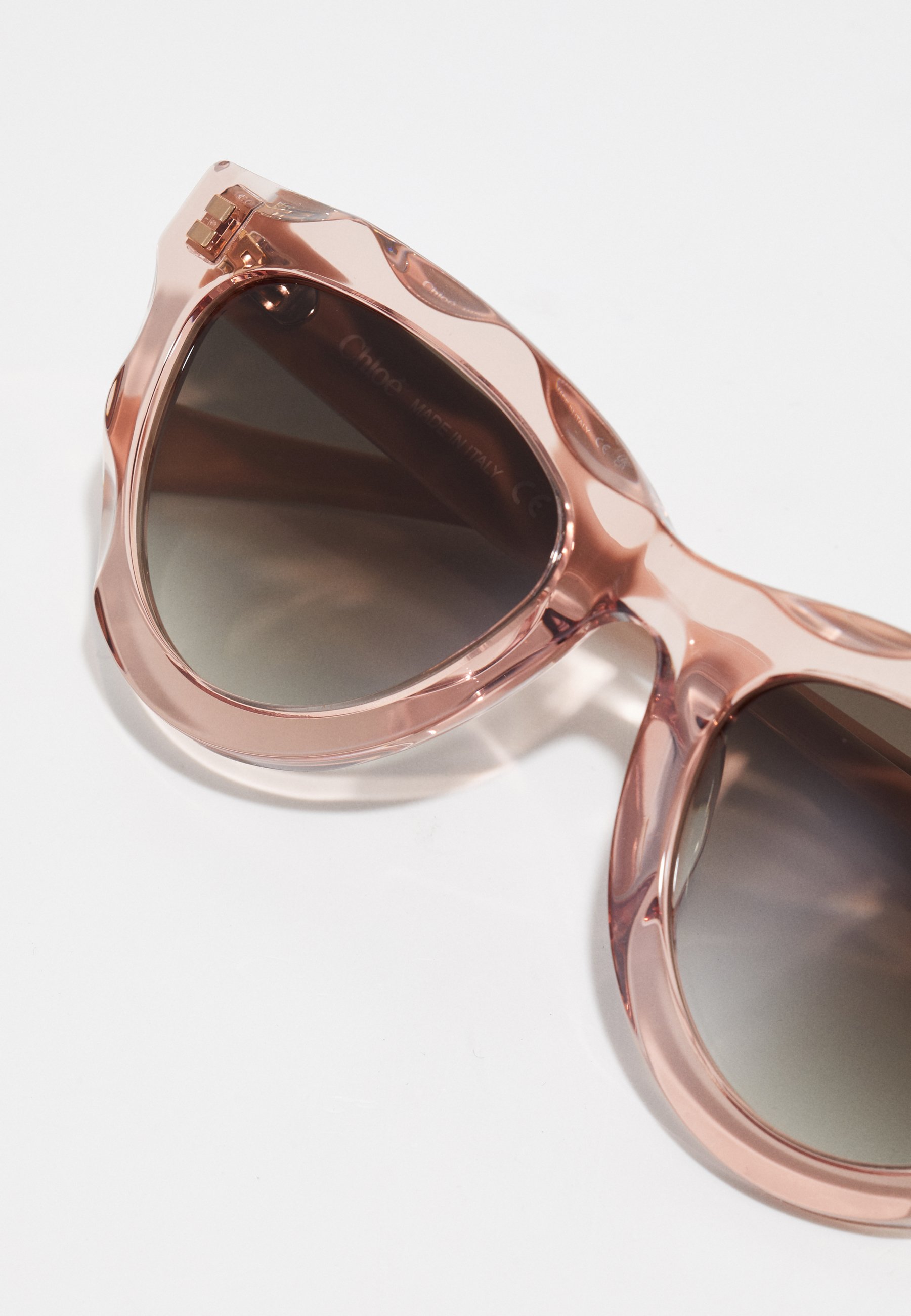 CHLOÉ Sunglasses - red/pink/brown/gold-coloured - Zalando.co.uk
