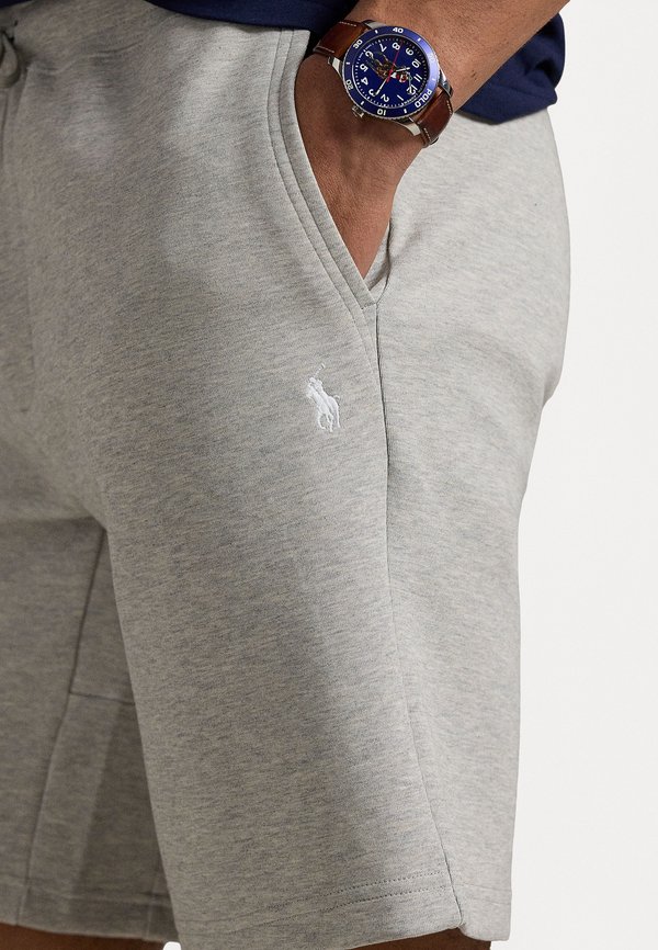 23 CM DOUBLE KNIT SHORT - Tracksuit bottoms - dark sport heather4