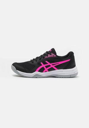 ASICS UPCOURT 5 - Võrkpallijalatsid - black/hot pink