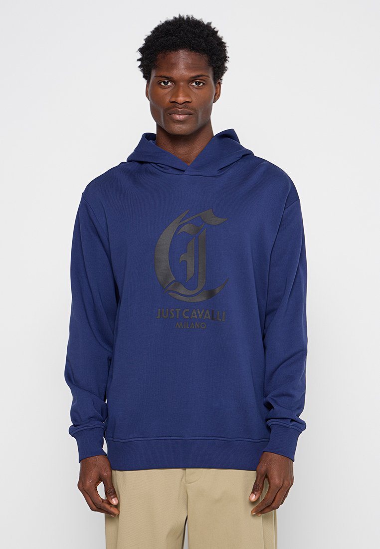 Just Cavalli Hoodie donkerblauw