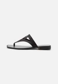SKOOT II AUTOGRAPH THONG - Sandale s remenom u obliku slova T - black