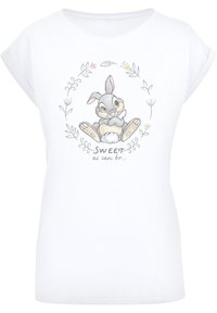 F4NT4STIC DISNEY BAMBI KLOPFER THUMPER SWEET AS CAN BE - T-Shirt print -  heather grey/grau