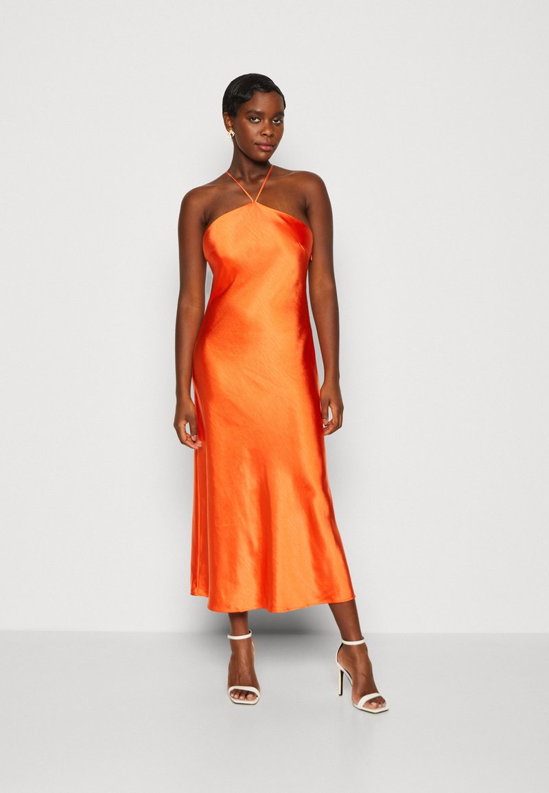 Envii PAPAYA MIDI DRESS Cocktailkleid/festliches Kleid red orange
