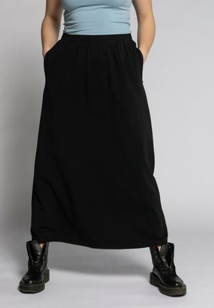 Studio Untold GROSSE GRÖSSEN - Maxi sukně - schwarz