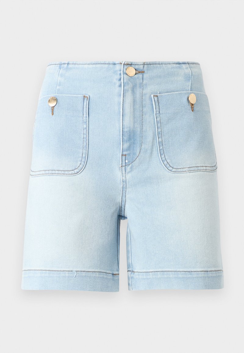 Only Jeansshort lichtblauw denim